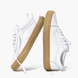 Madewell X Vans Unisex Old Skool Lace Up Sneakers